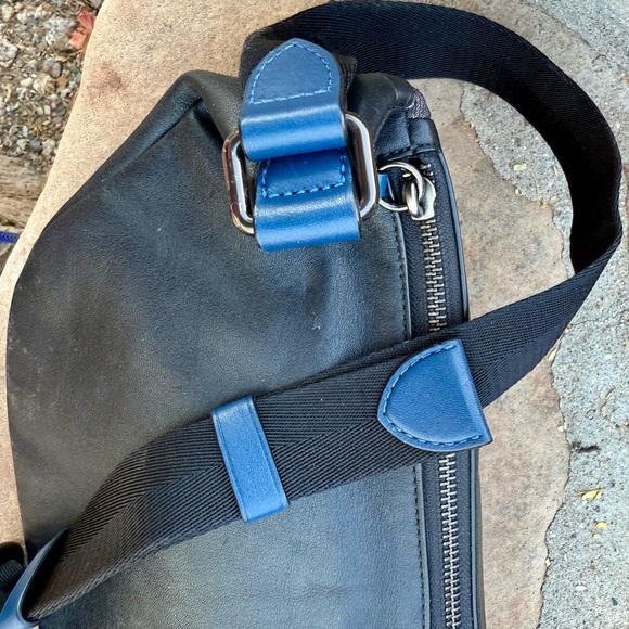 Coach League belt bag leather jacquard NWOT - Picture 8 of 15